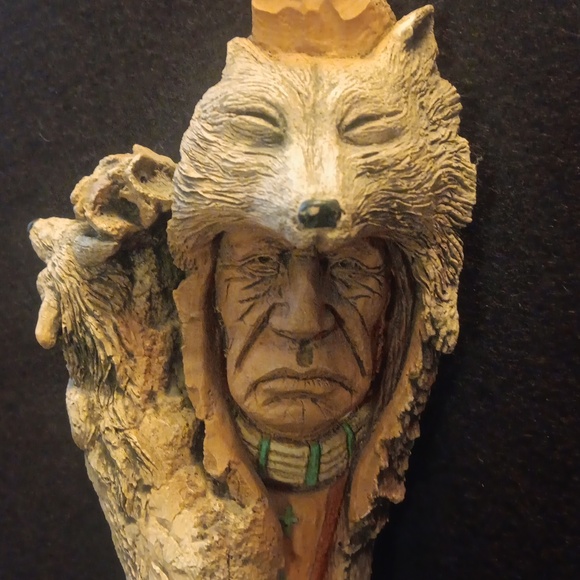 Stephen Herrero 1990 Lone Wolf Limited Edition #3007 Sculpture 10” Long* - Picture 2 of 6